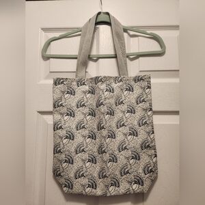 Handmade Fan Design Tote Bag
